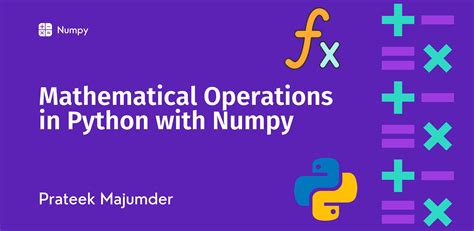 Image result for Numpy Operations Python