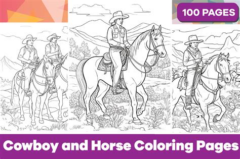 Image result for Cowboy Coloring Pages