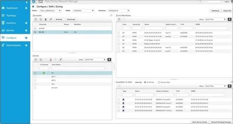 Toradh íomhá ar Data Center Network Manager