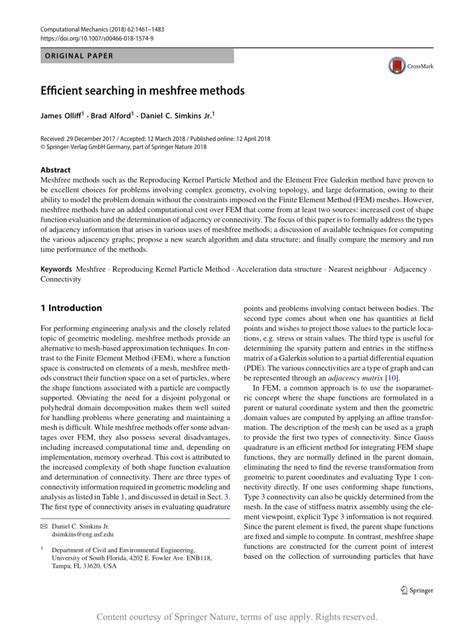 Meshfree Methods に対する画像結果