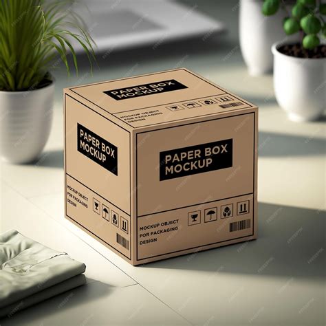 Packaging Mock Up Render に対する画像結果