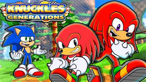 Image result for Knuckles Running Mod Gen