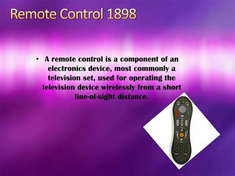 First Remote Control 1898 に対する画像結果