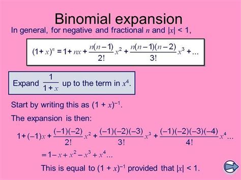 Résultat d’images pour Binomial with Negative Power Questions