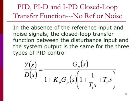 تصویر کا نتیجہ برائے Closed Loop Transfer Function PID Controller