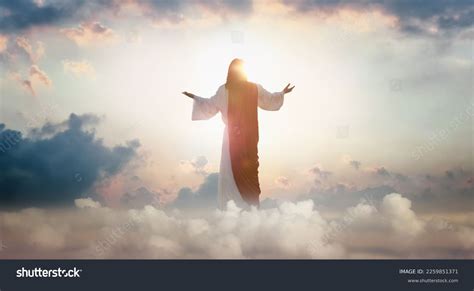 Image result for Jesus Appears in Clouds