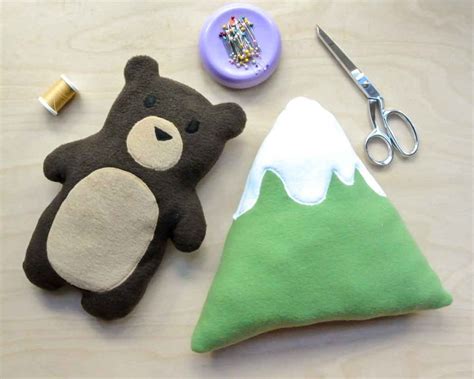 Toradh íomhá ar DIY Stuffed Animal Patterns Free