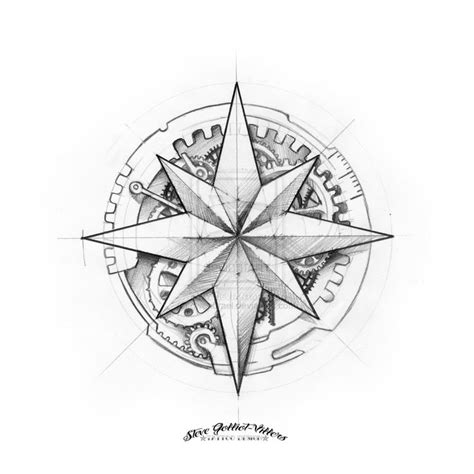 Compass Rose Drawing に対する画像結果