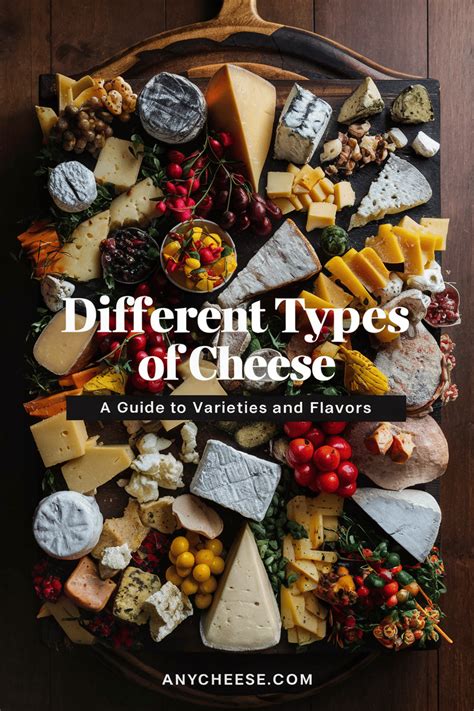 Different Types Of Cheese: A Guide To Varieties And Flavors - AnyCheese ...