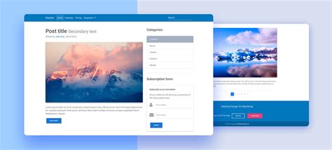 Blog Section Website Template に対する画像結果