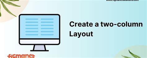 Image result for Two Collumn Layout