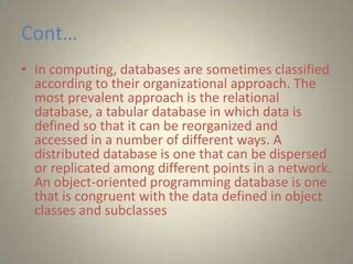 Afbeeldingsresultaten voor Most Prevelant Approach Database