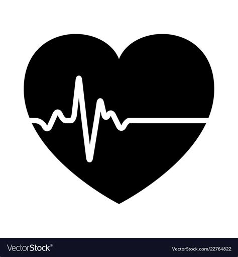 Image result for Heart Cardiogram Line Vector