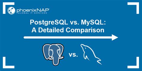 Image result for Comparison Table of MySQL and PostgreSQL