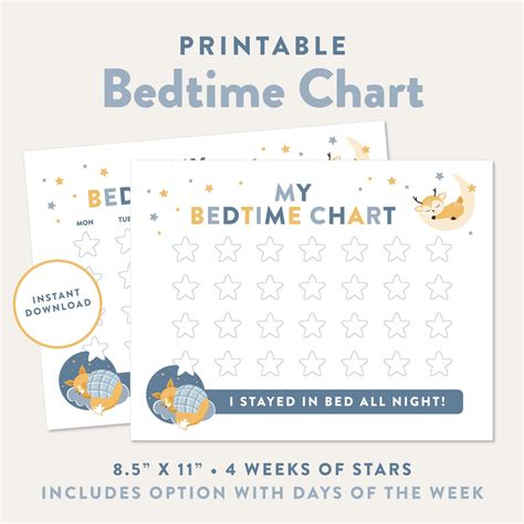 Toradh íomhá ar Sleep Sticker Chart Printable