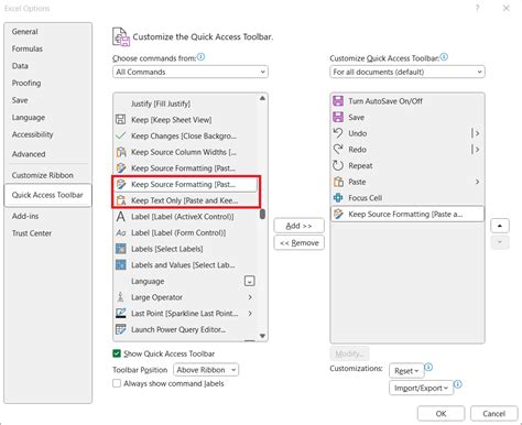 Résultat d’images pour Excel Paste without Formatting