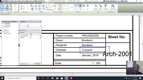 Image result for Revit Edit Title Block Parametric Title