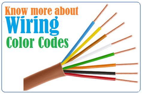 Electrical Wire Color Codes – Wiring Colors Chart – TUTORING YOU
