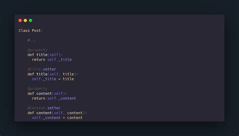 Image result for How to Write Getter Methods in Python