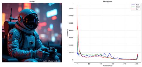 Toradh íomhá ar Python Fit Histogram