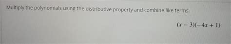 Image result for Use Distributive Property to Multiply Polynomials