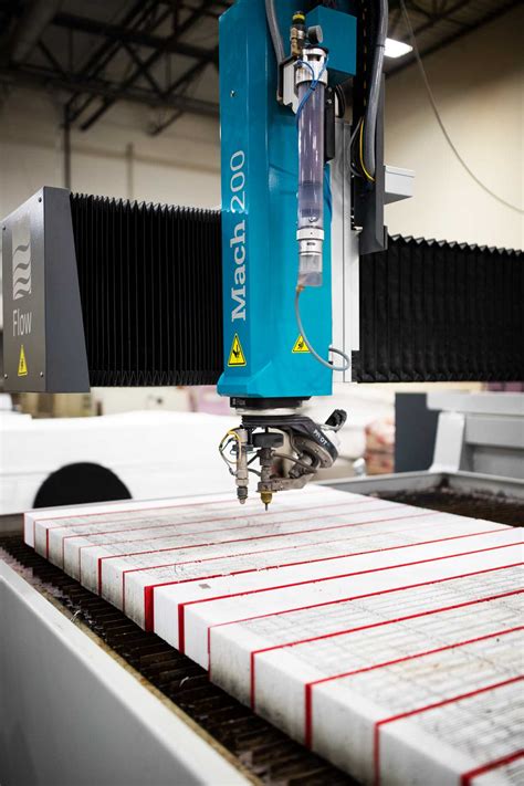 Toradh íomhá ar Flow Water Jet Cutting Machine