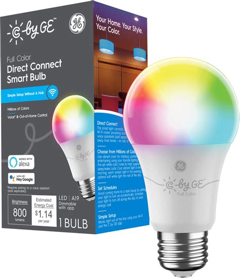 GE Lighting Color Bulb に対する画像結果
