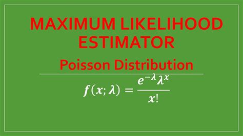 Image result for Log Likelihood of Poisson Distribution