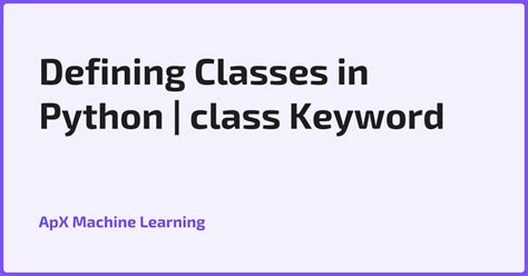 Toradh íomhá ar Class Keyword in Python