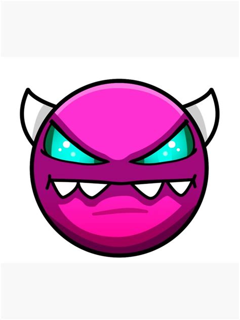 Image result for Geometry Dash Normal Demon Icon