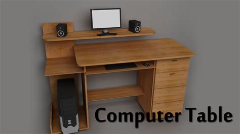 Image result for Motorizer Computer Table 3D Model