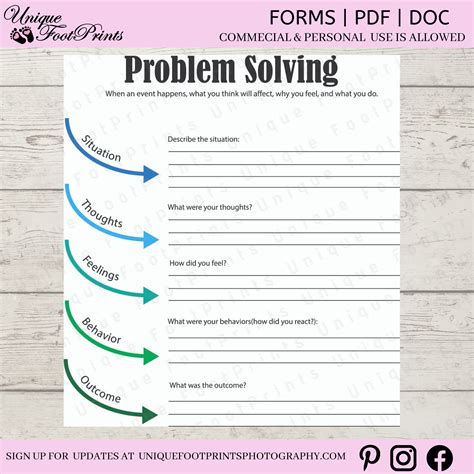 Worksheet On Problem Solving Personal Issues에 대한 이미지 결과