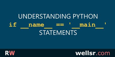 Image result for If Main Statement Python