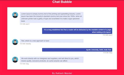 CSS Chat Box Back End に対する画像結果
