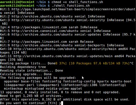 Image result for Update Files Shell Script Examples in Linux