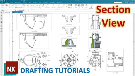 NX Drafting Cross Section View ಗಾಗಿ ಇಮೇಜ್ ಫಲಿತಾಂಶ