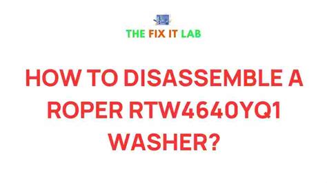 Roper Washing Machine Rtw4641bq0 に対する画像結果