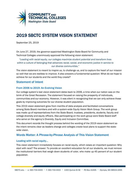 Toradh íomhá ar Sports Vision Statement Examples