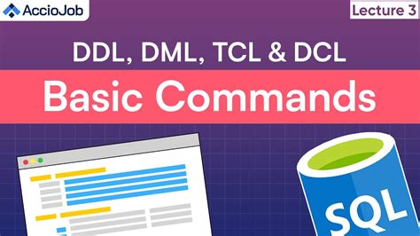 Image result for Basic Command in SQL