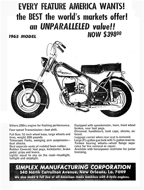 Image result for Simplex Motorcycle Engine