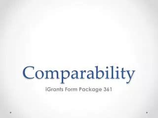 Toradh íomhá ar Comparability Protocol Example