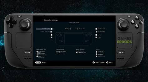 Toradh íomhá ar Steam Controller Menu
