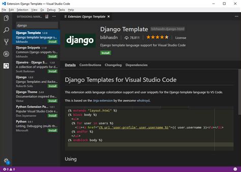 Image result for Django Project in vs Code