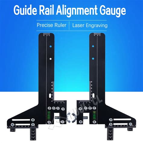 Toradh íomhá ar Lift Guide Rail Alingment Gauge
