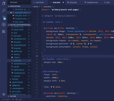 Image result for vs Code.html Screen Shot