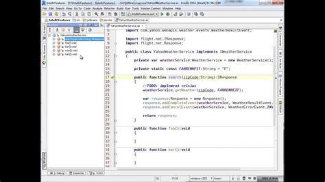 InteliJ Idea Window Example に対する画像結果