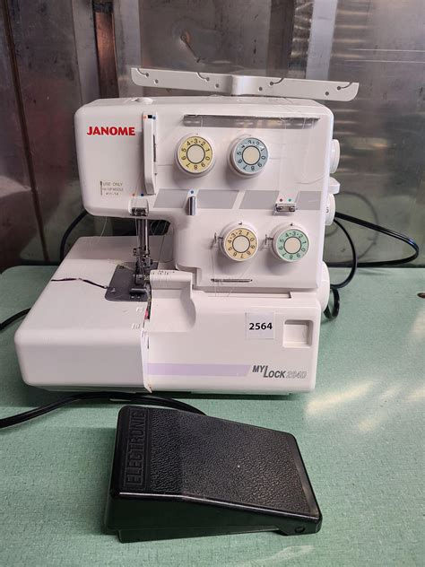 Image result for How to Thread Janome MyLock 2040