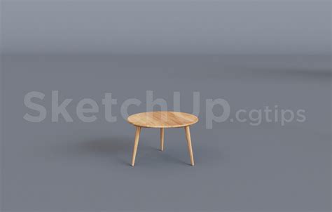 10020. Free Sketchup Table Model Download