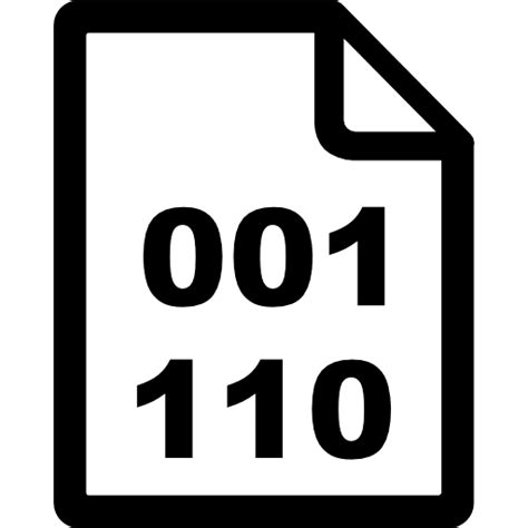 Image result for Binary Data File Icon