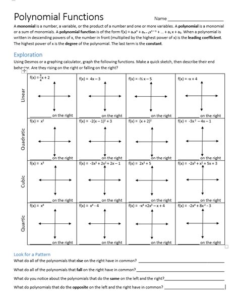 Toradh íomhá ar Algebra 2 Polynomials Worksheet.pdf
